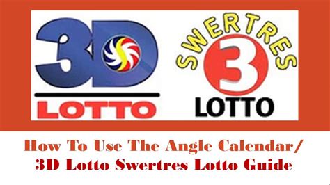 angle calendar for swertres lotto|Swertres Angle Calendar .